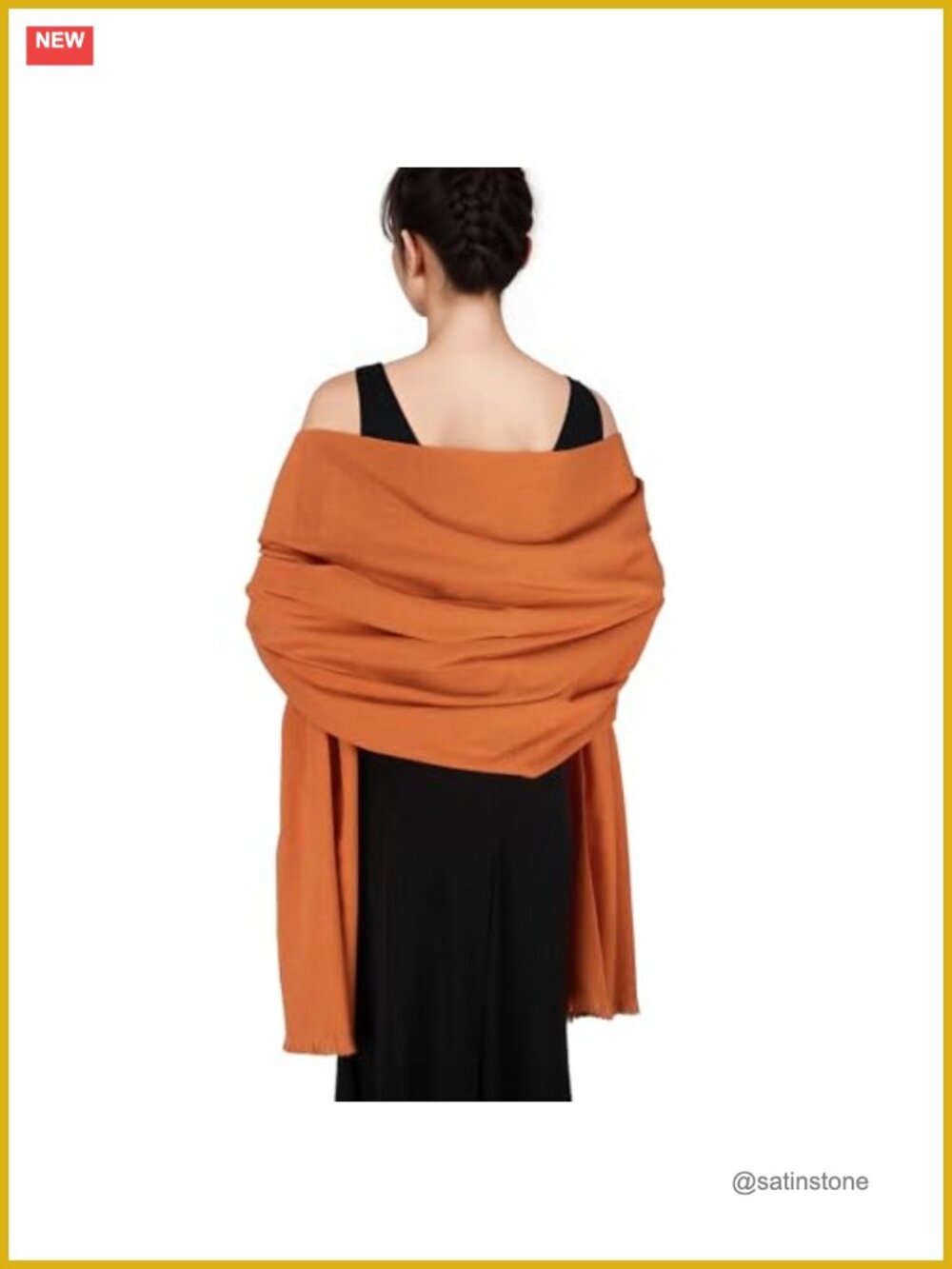 Pashmina Shawl Wrap Women Oversized Evening Dress Wedding Scarf